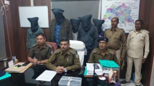 पुलिस की बड़ी कार्रवाई ,अंतरराज्यीय क्रूड ऑयल चोर गिरोह का भंडाफोड़, 5 आरोपी गिरफ्तार ।